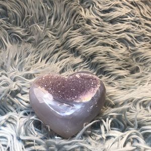 Amethyst heart